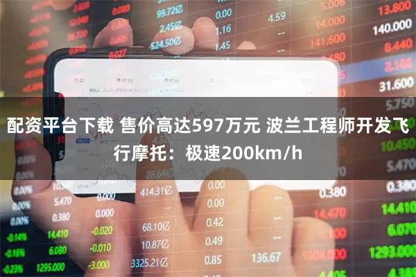配资平台下载 售价高达597万元 波兰工程师开发飞行摩托：极速200km/h